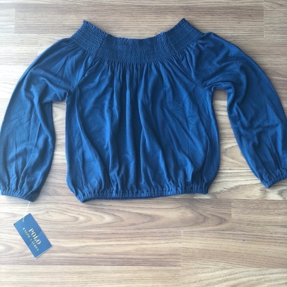 NWT Navy Blue Polo Ralph Lauren Shirt